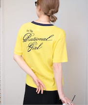 Rational Girl コットンフライスリンガーTEE