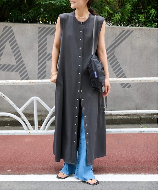 サーマルパールスナップワンピース