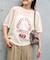 シアーニットプリントTEE