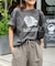 追加4 ピグメントカットオフZOO TEE