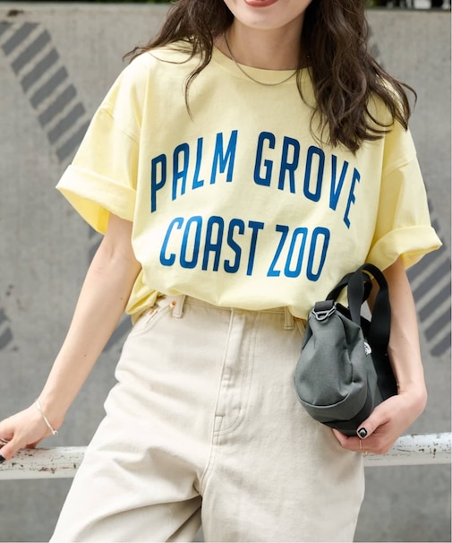 追加4 ピグメントカットオフZOO TEE
