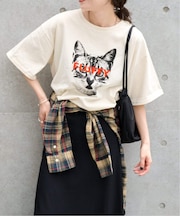 追加4 ピグメントカットオフZOO TEE