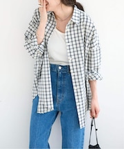 チェックシャツ セットアップ対応