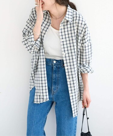チェックシャツ セットアップ対応