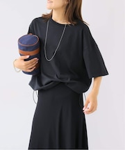 クールタッチギャザーヘムTEE