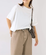 クールタッチギャザーヘムTEE