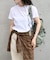 追加2 ハイツイストコットンコンパクトTEE