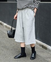 ドライコットン裏毛ハーフパンツ