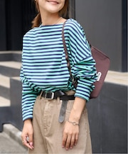 MILITARY BORDER WIDE TEE