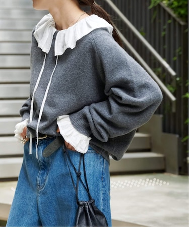 WOOL SIGNATURE クルーネックニット