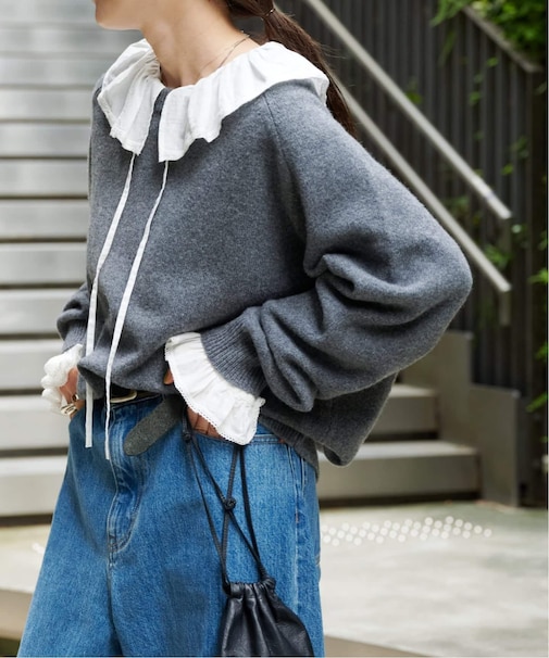 WOOL SIGNATURE クルーネックニット