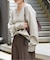 WOOL SIGNATURE Vネックニット