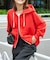 VINTAGE LIKE SWEAT ZIP HOODIE