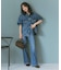 Cozue Ninomiya ex ULT DENIM TRUCKER PANTS
