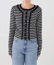 miller prib layer cardigan