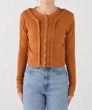 miller prib layer cardigan