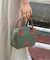CANVAS LEATHER CUBE BAG