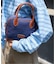 CANVAS LEATHER CUBE BAG