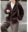 LOGAN ex ZIP UP KNIT CARDIGAN