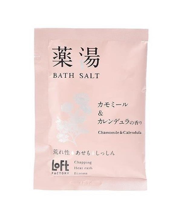 薬湯　カモミール＆カレンデュラの香り　３０ｇ【ロフト限定】