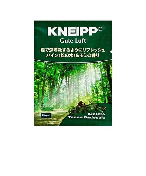 バスソルト　グーテルフト　パイン（松の木）＆モミの香り　４０ｇ