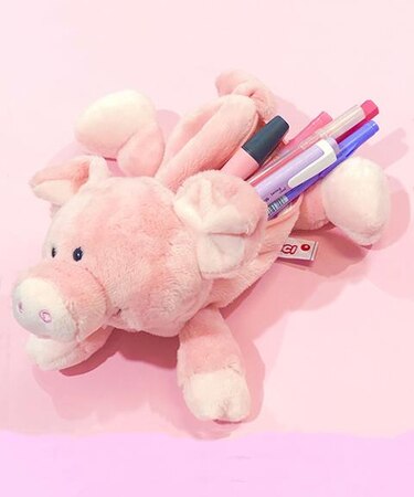フィギュアポーチ　ピンクピッグ