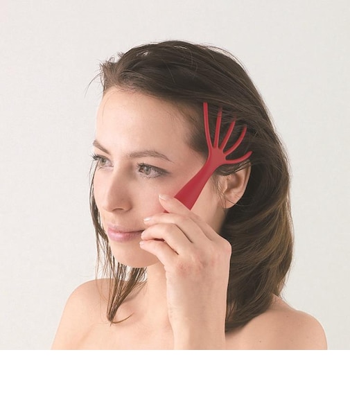 ヘッドスパ ハンドプロ ヘッドライン 遠赤外線タイプ パールレッド