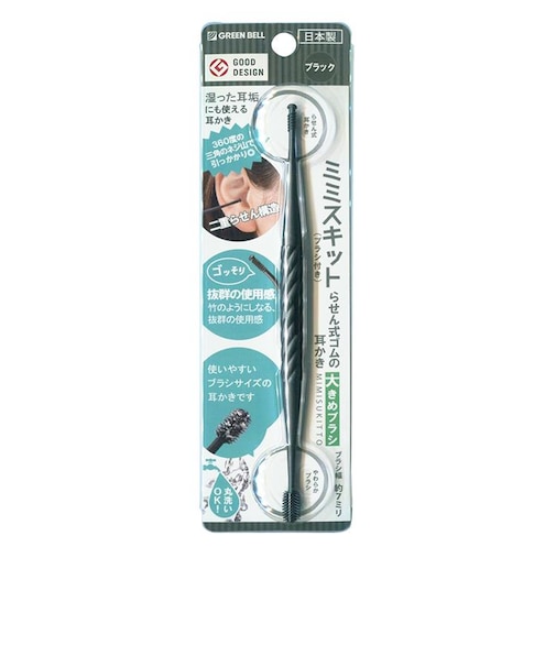 ミミスキット　らせん式ゴムの耳かき