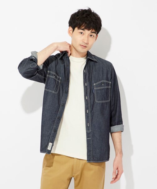バックナンバー インディゴワークシャツ