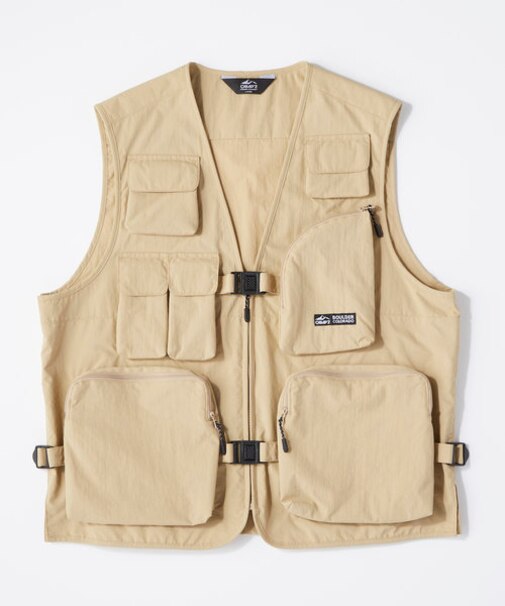 キャンプ7 フィッシングベスト