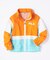 フィラ 【FILA×TEGTEG cheered by Girls2】 配色切り替えナイロンジャケット