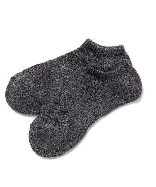 ベーシックソックス ハーフメッシュアンクルソックス