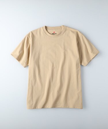 ヘインズ 「BEEFY-T」無地クルーネックTシャツ　メンズ