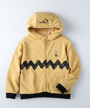 ピーナッツ なりきりスヌーピージップパーカー