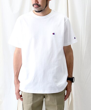 チャンピオン ワンポイント無地Ｔ