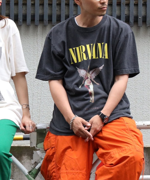 グッドロックスピード ヴィンテージ加工バンドT