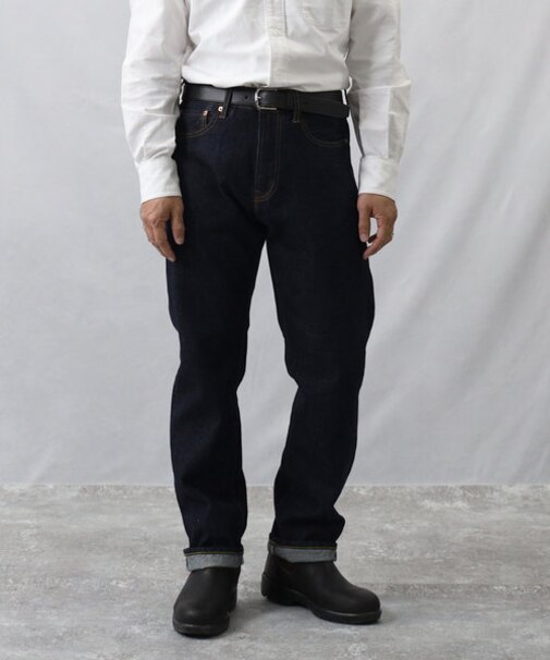 ソルトアンドペッパー セルビッジデニム