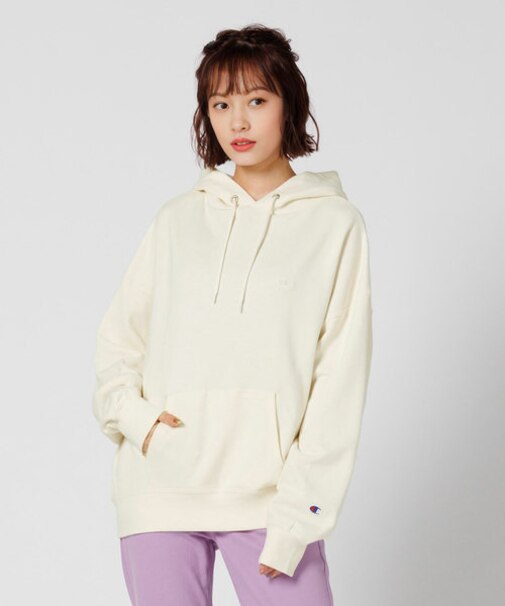 チャンピオン 無地パーカー