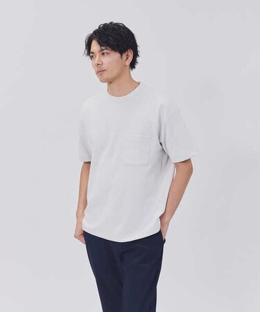 プラスワン サラサラダブルフェイスＴ