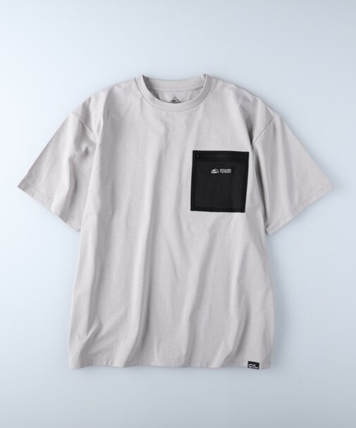 キャンプ7 水陸両用半袖ポケットＴシャツ