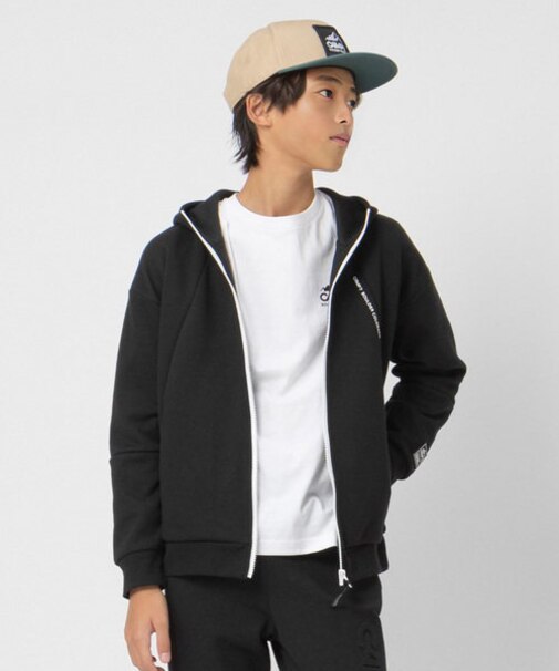 キャンプ7 ロゴジップパーカー