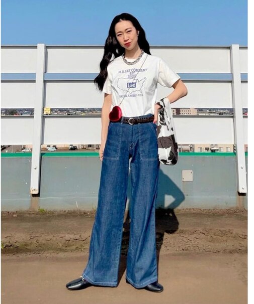 リー プリントＴ