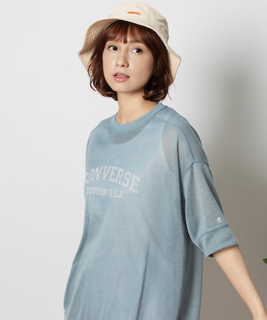 コンバース CONVERSEシアーロゴTシャツ