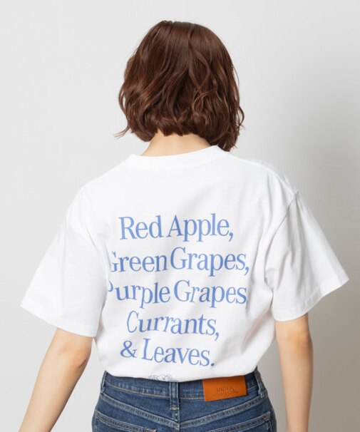 フルーツオブザルーム 【別注】バックプリントＴシャツ