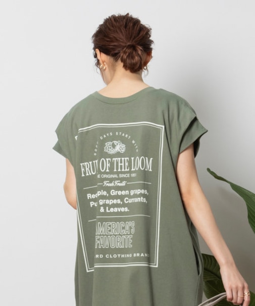 フルーツオブザルーム 【別注】バックプリントワンピース