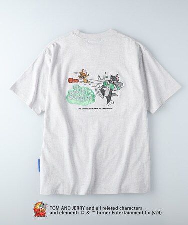 トムアンドジェリー TJラムネ刺繍Tシャツ