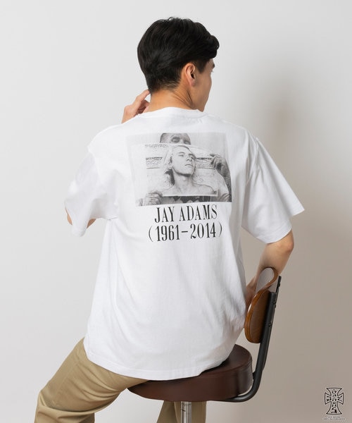 Jay Adams ホワイト スウェットシャツM｜ファッション