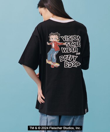 ヴィジョンストリートウェア BETTYリンガーT