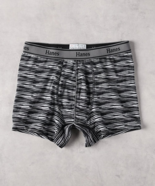 ヘインズ ゼブラ柄ボクサー