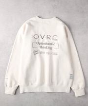 オーバーシー 【別注】センターロゴスウェット